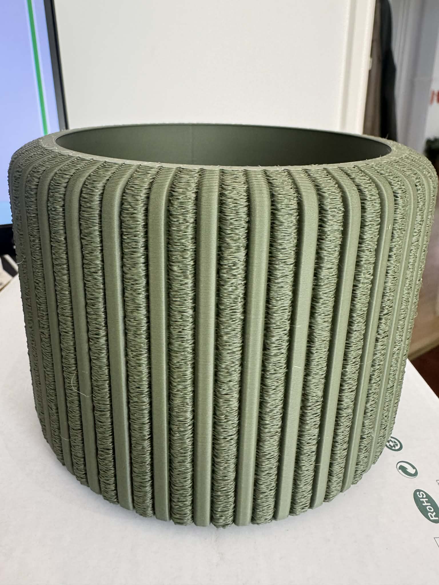 Natura Fitilli Dekoratif Saksı